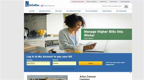 socal gas company|Log In to My Account 